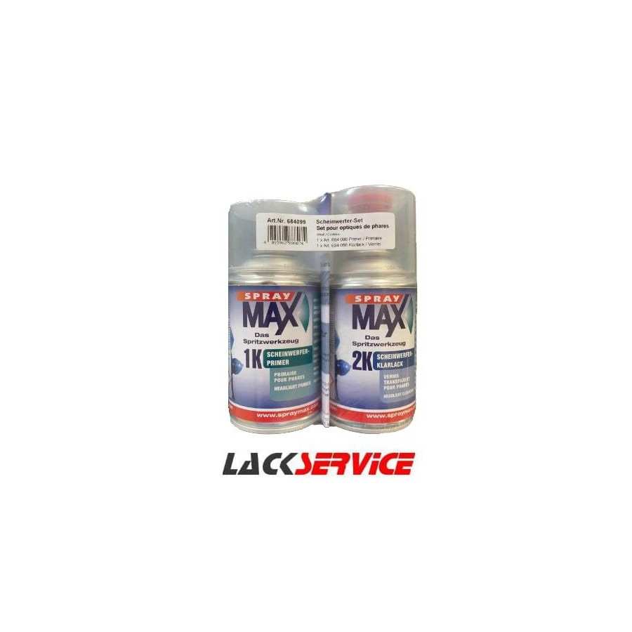 Zestaw SprayMax do renowacji reflektorów 2 × 250 ml