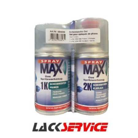 Zestaw SprayMax do renowacji reflektorów 2 × 250 ml