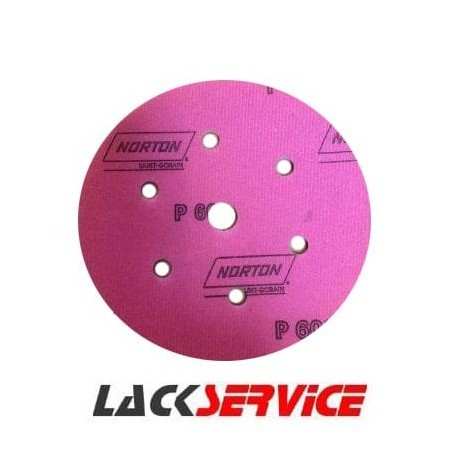 KRĄŻEK ŚCIERNY NA RZEP PRO SOFT TOUCH P600 150MM FUKSJA A275 NORTON