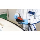 KRĄŻEK ŚCIERNY NA RZEP 150MM CZERWONY P80 - P400  FINIXA