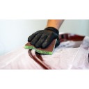 Gąbka ścierna P120 dwustronna Finixa 12x10cm | SFP-0120