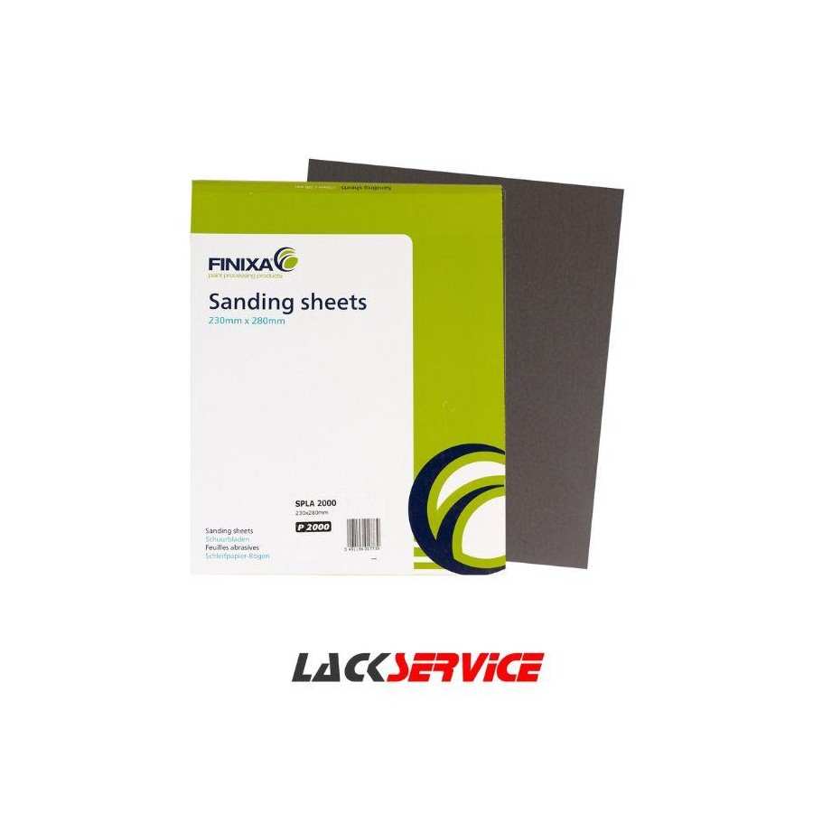 PAPIER ŚCIERNY WODNY SUNE P1500 230 X 280MM FINIXA