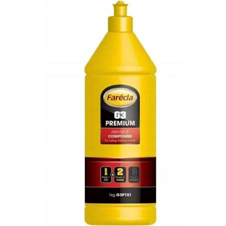 PASTA POLERSKA DO SAMOCHODU W PŁYNIE G3 PREMIUM G3P506 500ml FARECLA