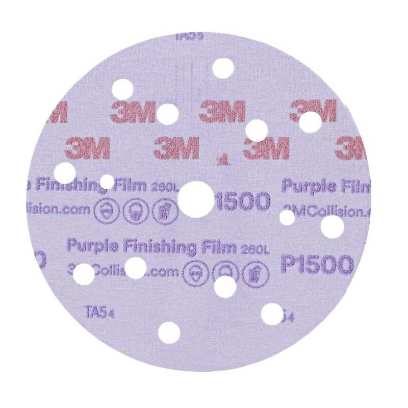 Krążek ścierny 3M Hookit 260L Purple P1500 3M 51154
