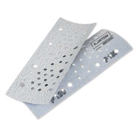 ARKUSZ ŚCIERNY P120 70mm x 198mm MULTI-AIR A975 NORTON