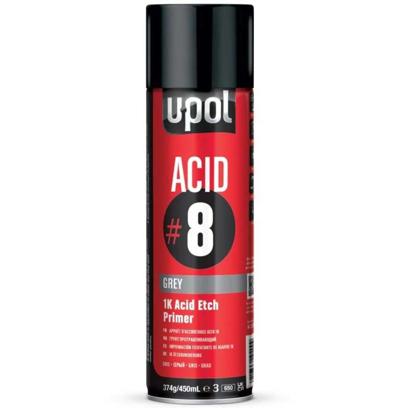 Podkład wytrawiający U-POL Acid 8 spray 450 ml – puszka