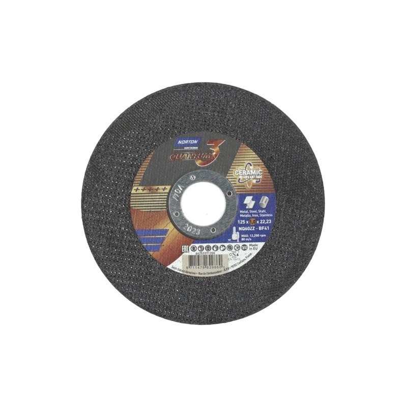 TARCZA TNĄCA NORTON QUANTUM 0,8 mm 125mm A60Z