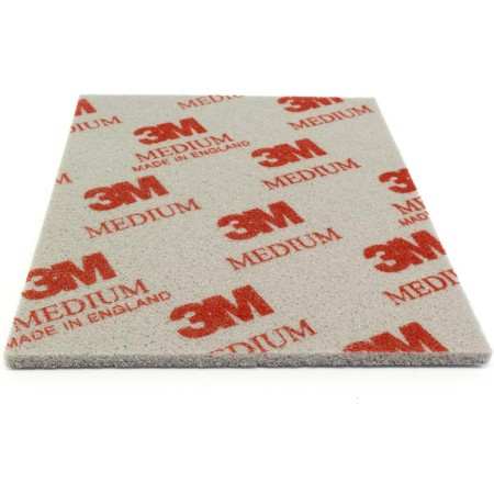 GĄBKA ŚCIERNA MEDIUM P120 - P180 140mm x 115mm 3M 02808