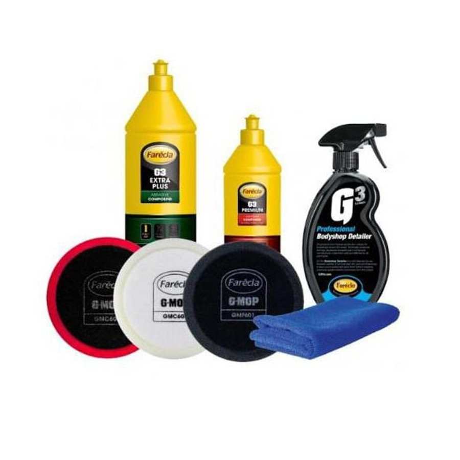 Zestaw Polerski Farecla KTE024 – Gąbki + Pasta G3