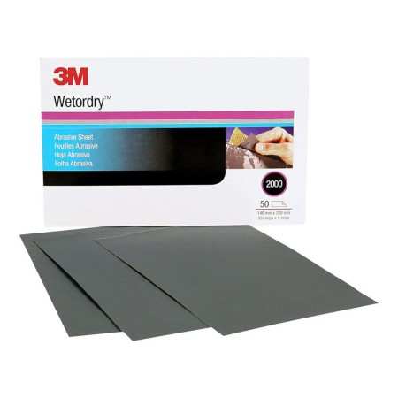 PAPIER ŚCIERNY WODNY P1500 Wetordry 401Q Micro Fine 3M 02048