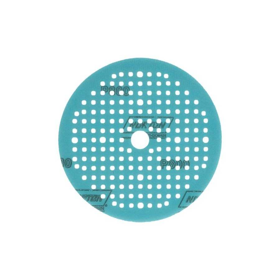 KRĄŻEK ŚCIERNY NA GĄBCE RZEP MULTI-AIR P800 150MM NIEBIESKI A275 NORTON