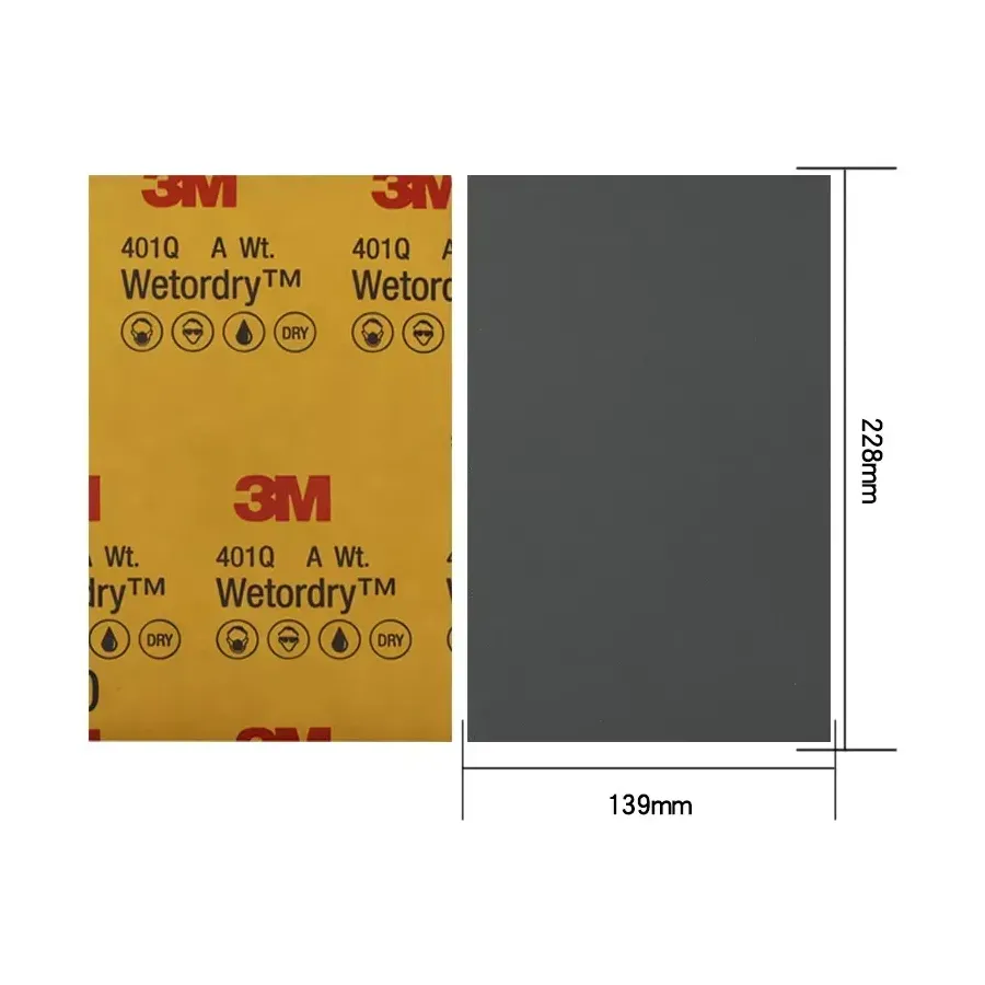 PAPIER ŚCIERNY WODNY P1000 280 MM x 230MM 01971 3M