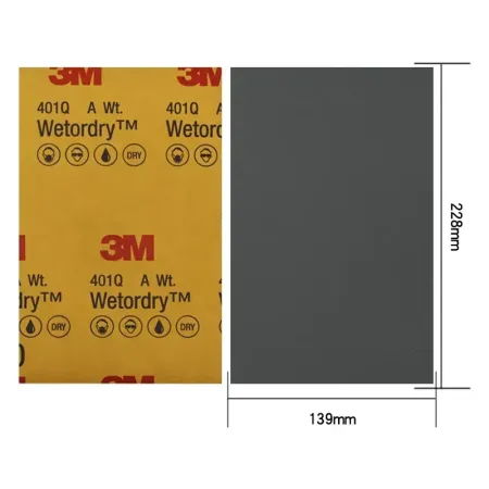 Papier ścierny wodny 3M Wetordry P220 280x230mm | 01980