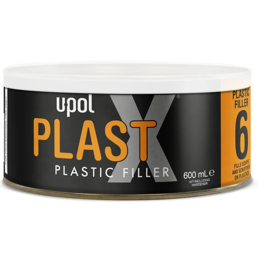 U-POL Szpachlówka do plastiku czarna 0,6 L