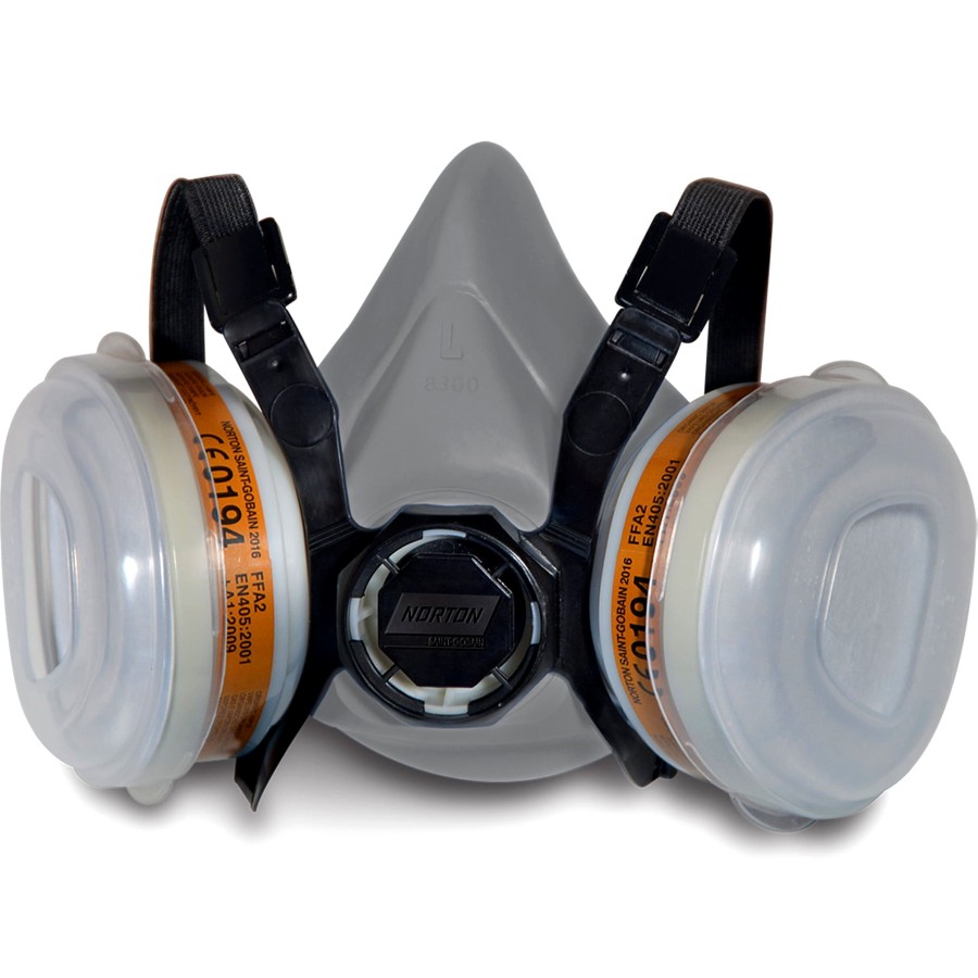 Półmaska lakiernicza Norton 2016 – filtry A2P2