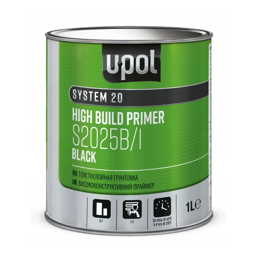 PODKŁAD WYPEŁNIAJĄCY S2025 2K HIGH BUILD PRIMER BIAŁY 4L U-POL