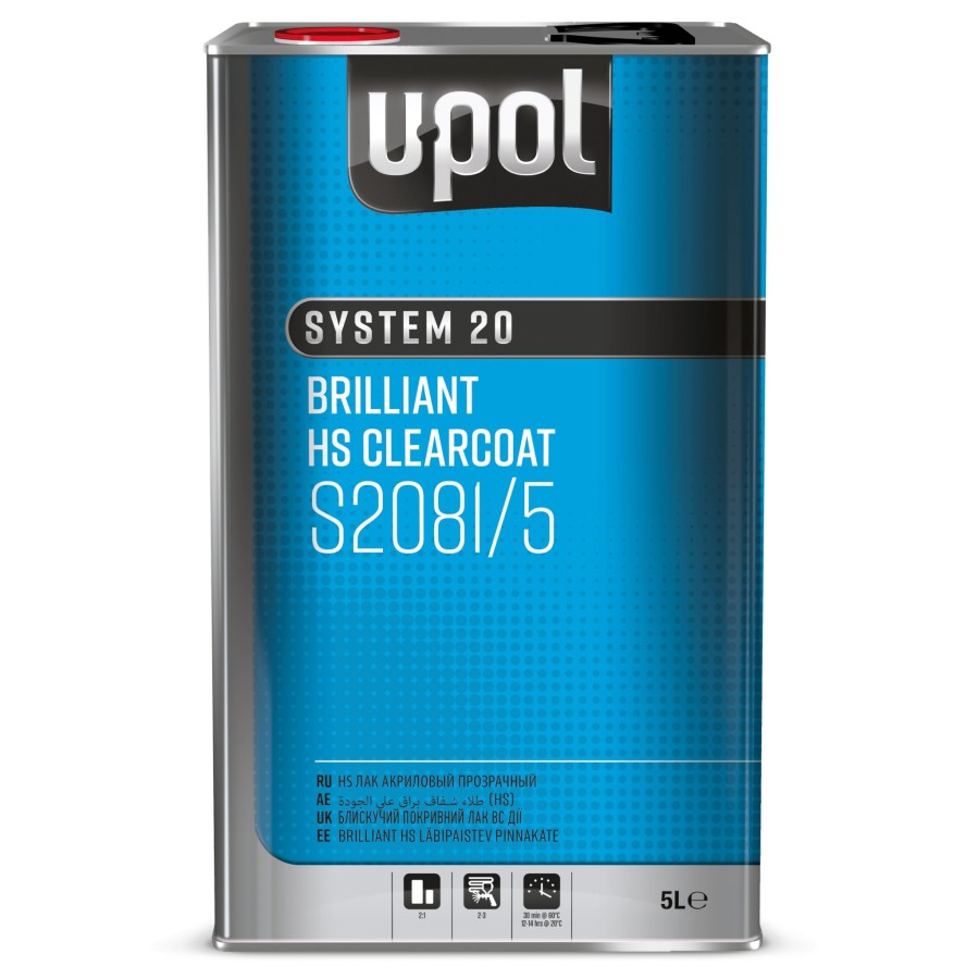 Lakier Bezbarwny U-POL S2081 SR 2K HS 5L