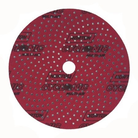 Krążek Norton Cyclonic Multi-Air A975 P220/P240 150 mm – Szlifowanie wykańczające szpachli