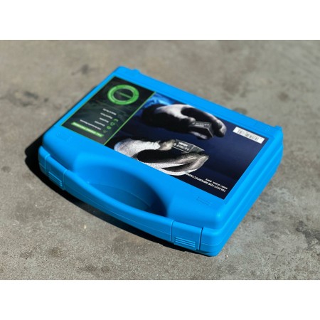 Zestaw Kovax Tolecut w walizce – arkusze ścierne i bloki do usuwania wtrąceń lakierniczych