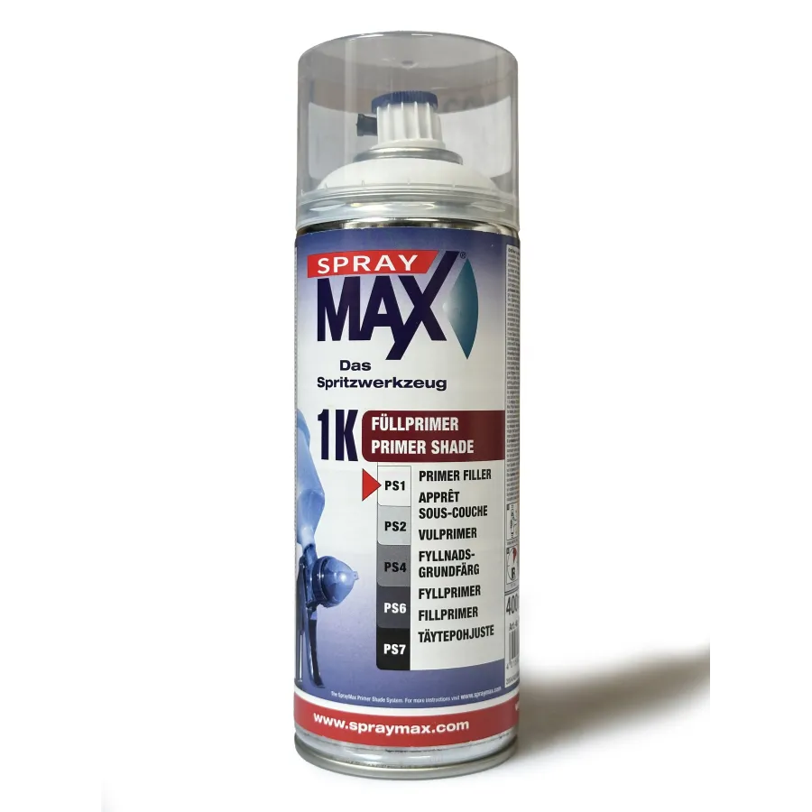 Podkład Wypełniający w Spray Biały PS1 400 ml – SprayMax