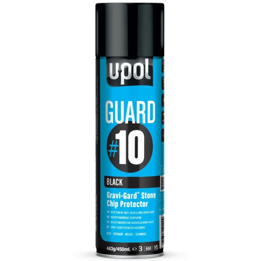 Baranek w Sprayu U-POL Guard 10 450 ml – Ochrona Podwozia