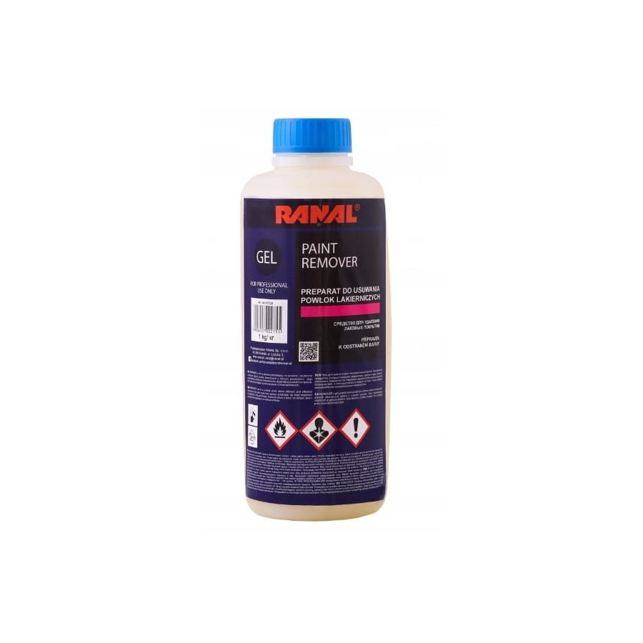 RANAL Remover Gel 1L – opakowanie żelu do usuwania lakieru