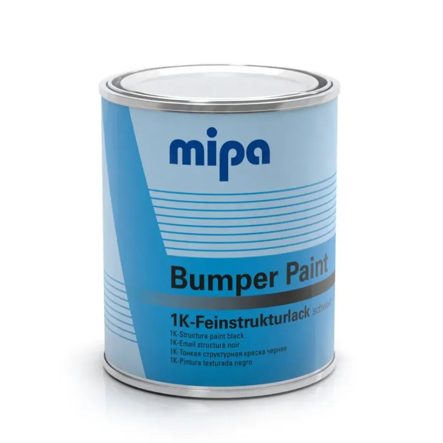 Lakier strukturalny do zderzaków MIPA Bumper czarny - 1L
