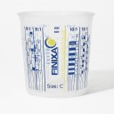 Kubek lakierniczy Finixa MCP 0650 – 650 ml z podziałką do mieszania lakierów i żywic