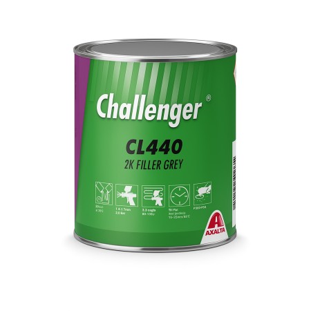 Podkład 2K Wypełniający CL440W 1L Biały – Challenger