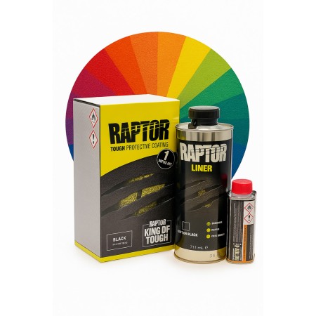 U-POL Raptor 1L do barwienia z utwardzaczem – opakowanie