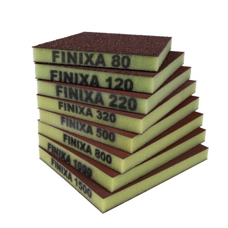 Gąbka Ścierna Finixa P500 Dwustronna 12x10 cm