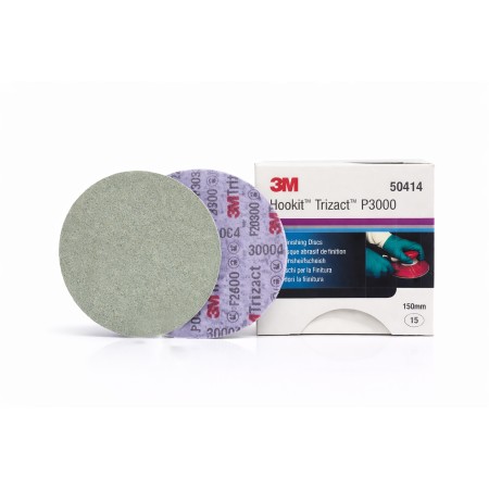 Krążek Polerski 3M Trizact P3000 150mm na rzep | 50414