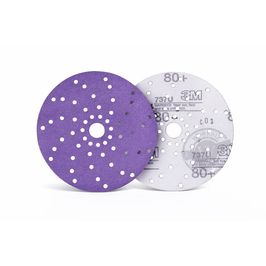 Krążek ścierny 3M Cubitron II 737U P80+ 150 mm