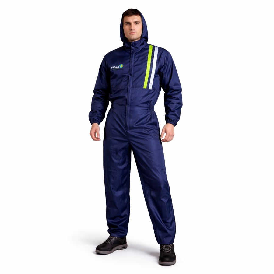 Kombinezon Lakierniczy Finixa M–XL – Granatowy, Poliester