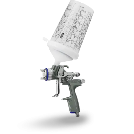 SATAjet 100 BF RP 1.6 + Kubek QCC 0,6 L – Pistolet do Podkładów | 145193