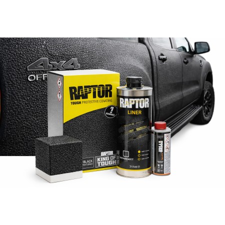 Farba Raptor 3,8L + utwardzacz – Gotowy Zestaw Ral - U-Pol