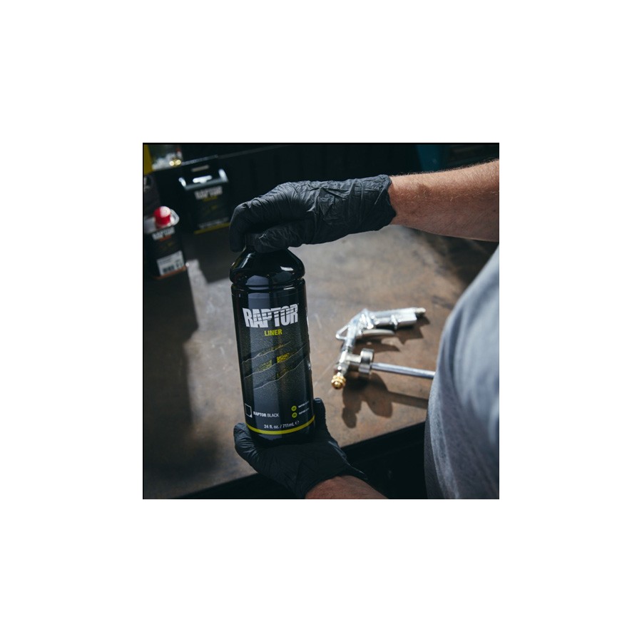 Farba Raptor 3,8L + utwardzacz – Gotowy Zestaw Ral - U-Pol