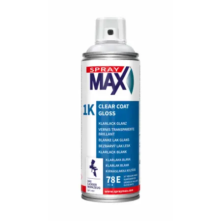 Lakier Bezbarwny 1K Połysk w Sprayu 400 ml Klarlack