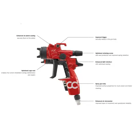 SATAjet X RP 1,2 I Clearcoat Edition CC – pistolet do klaru