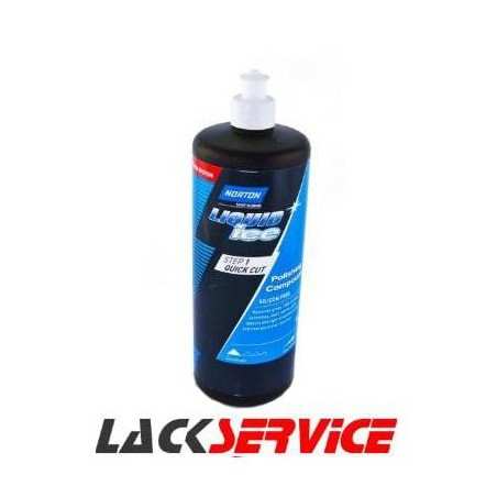 PASTA POLERSKA LIQUID ICE - QUICK CUT 1L BIAŁY KOREK NORTON