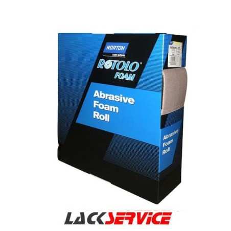 Papier ścierny  P180 Rolka 115mm x 25m ROTOLO FOAM PRO A275 NORTON