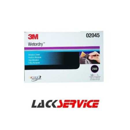 PAPIER ŚCIERNY WODNY P1500 Wetordry 401Q Micro Fine 3M 02048