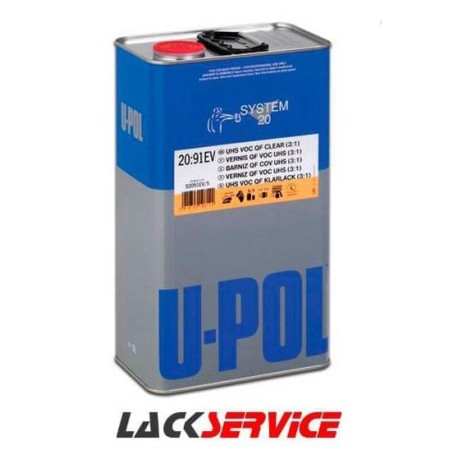 LAKIER BEZBARWNY DO SAMOCHODU S2091 EV 2K HS VOC SYSTEM 20 5L U-POL