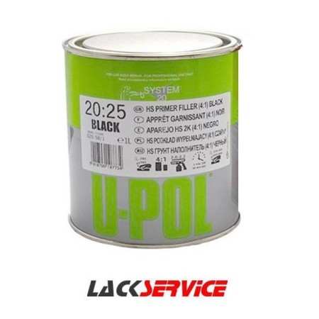 PODKŁAD WYPEŁNIAJĄCY S2025B 2K HIGH BUILD PRIMER CZARNY 1L U-POL