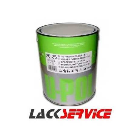 Podkład wypełniający U-POL S2025 2K Szary 4L